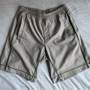 Lululemon Shorts with Liner | Medium | Silver | Inseam 8.5” | Good Condition